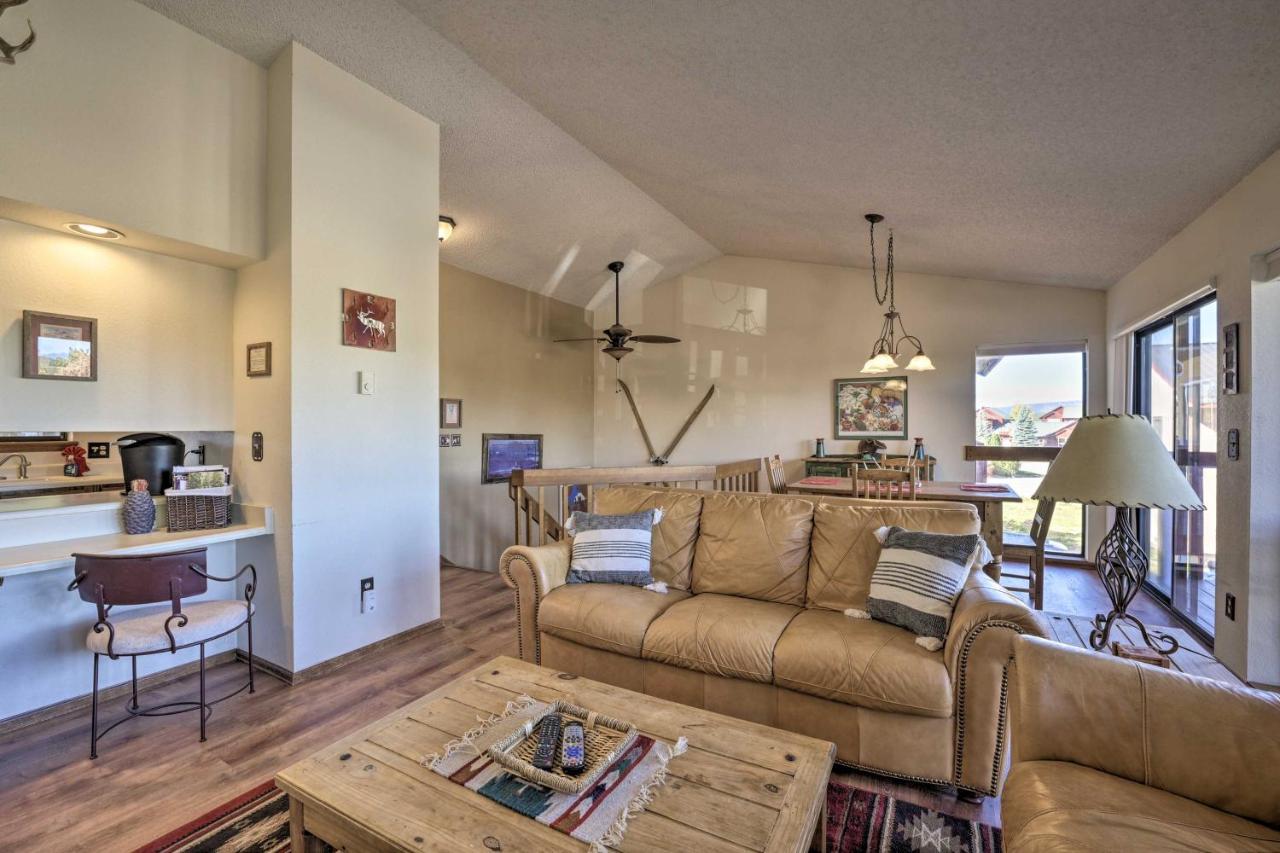 Cozy Pagosa Condo Stunning Mountain And Lake Views! Pagosa Springs Eksteriør bilde