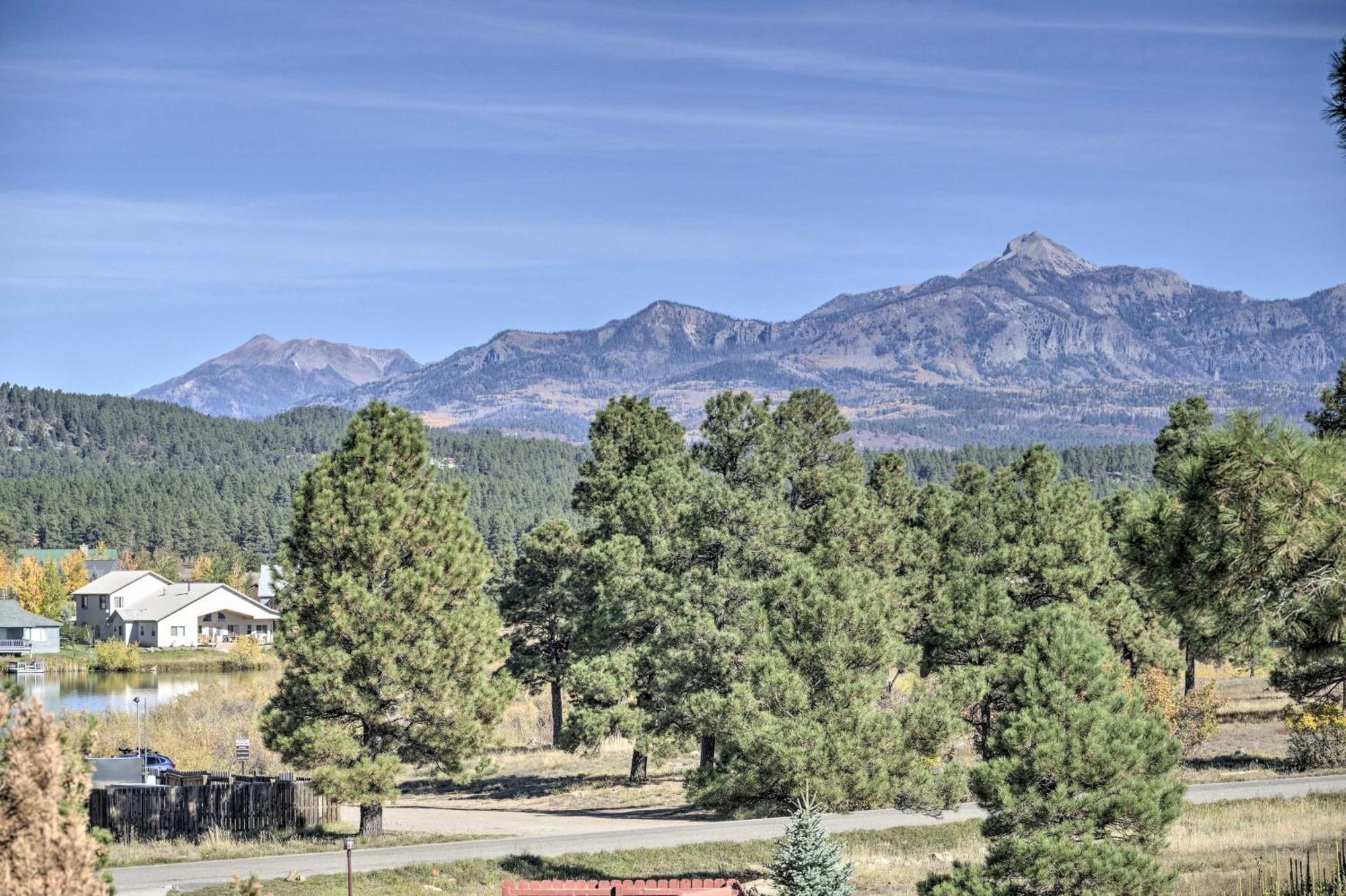 Cozy Pagosa Condo Stunning Mountain And Lake Views! Pagosa Springs Eksteriør bilde